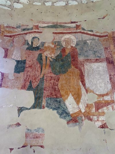 La Presentación, capilla de Saint-Jean du Liget, Touraine de Unknown artist