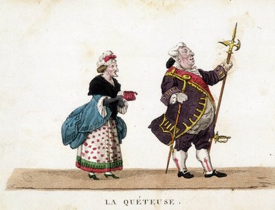 La Queteuse de Unknown artist