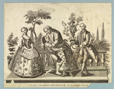 El Regreso del Hijo Pródigo de Unknown artist