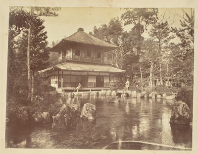 [El Pabellón de Plata del Templo Jion-ji] de Unknown artist