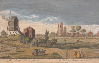 Vista sur de Barnes de Unknown artist