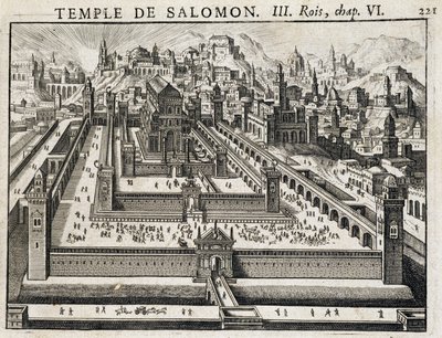 El Templo de Salomón - La Biblia de Unknown artist