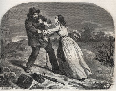 El asesino del buen Martin Dumollard (1810-1862) asesino en serie del siglo XIX, en el Ain de Unknown artist