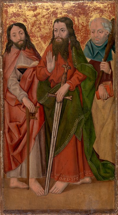 Tres Apóstoles, Centro Uno con Espada de Unknown artist