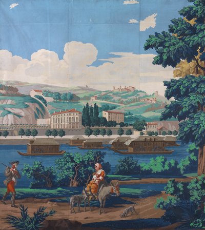 Tres paneles unidos: Las opiniones de Lyon de Unknown artist