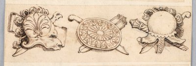 Tres trofeos de Unknown artist