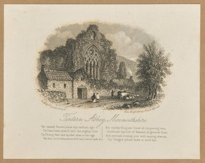Abadía de Tintern, Monmouthshire de Unknown artist