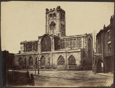 [Iglesia del pueblo] de Unknown artist
