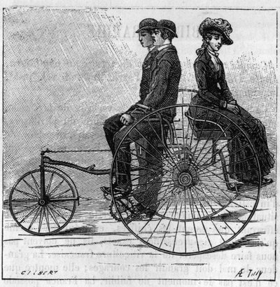 Triciclos en la Exposición del Stanley Club en Londres, Inglaterra de Unknown artist