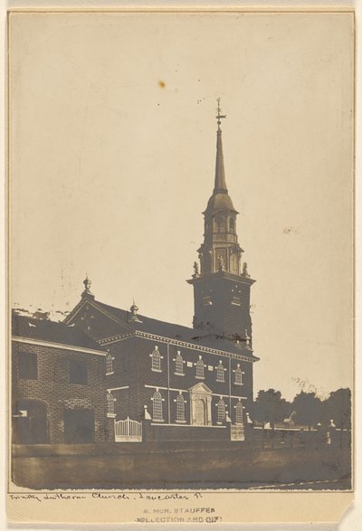 Iglesia Luterana de la Trinidad. Lancaster P. de Unknown artist