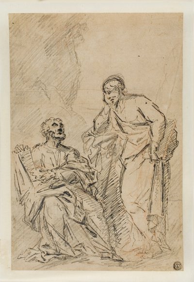 Dos Filósofos de Unknown artist