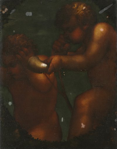Dos putti de Unknown artist