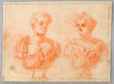 Dos bustos romanos de Unknown artist