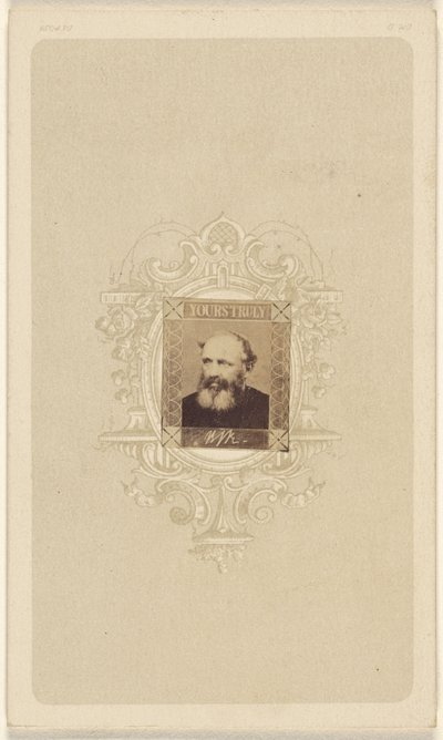 [Hombre calvo no identificado con barba canosa] de Unknown artist