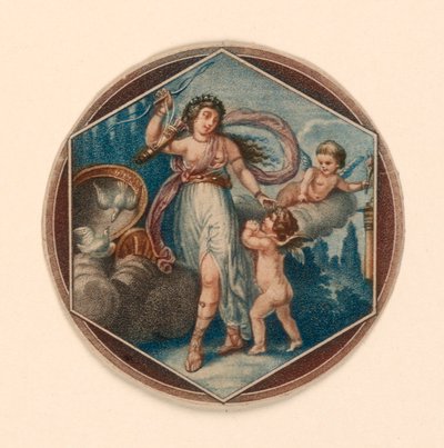 Venus y Cupido de Unknown artist