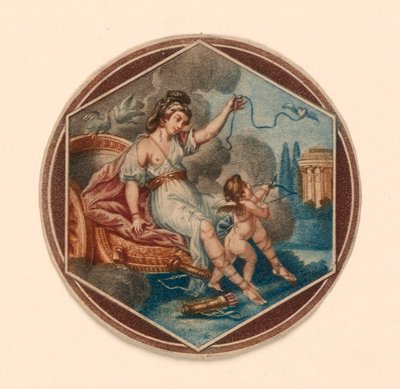 Venus y Cupido de Unknown artist