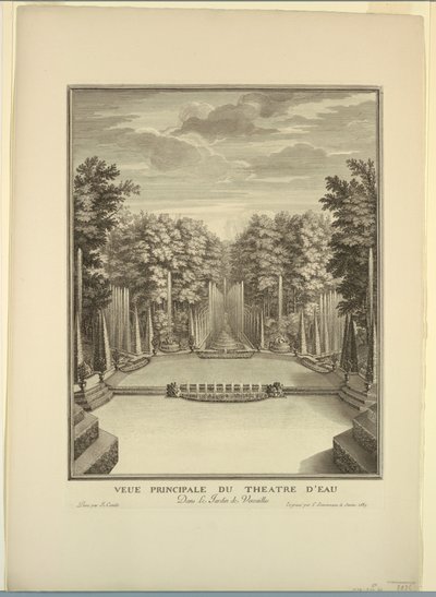 Versalles, Jardines, Teatro de Agua de Unknown artist