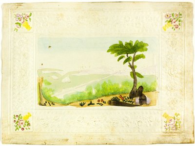 Vista de Boston desde el Hospital de Chelsea (San Valentín) de Unknown artist