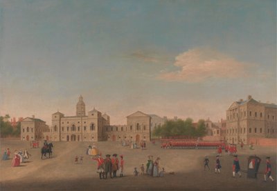 Vista de Horse Guards y Whitehall de Unknown artist