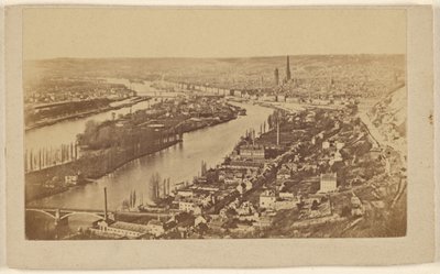 [Vista de Rouen, Francia] de Unknown artist