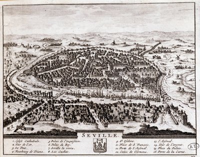 Vista de Sevilla de Unknown artist
