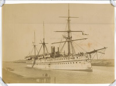 [Vista de un barco] de Unknown artist