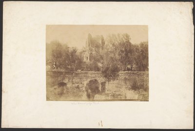 [Villa Adriana cerca de Tivoli]. de Unknown artist
