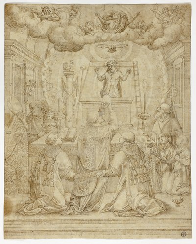 Visión de San Gregorio de Unknown artist