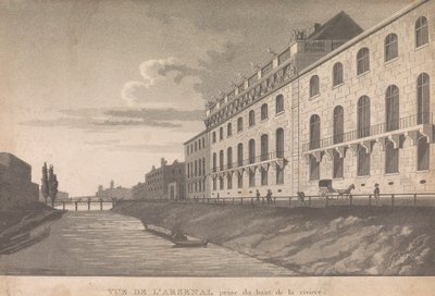 Vista de la subida del Arsenal desde lo alto del río; página 10 (Volumen Uno) de Unknown artist