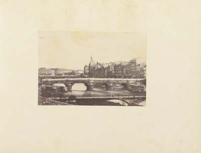 Vista desde el Puente de las Artes de París de Unknown artist