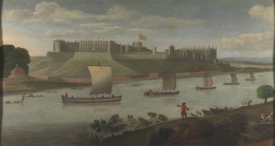 Castillo de Windsor desde la orilla de Buckinghamshire de Unknown artist