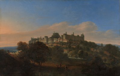 El castillo de Windsor desde el sur de Unknown artist