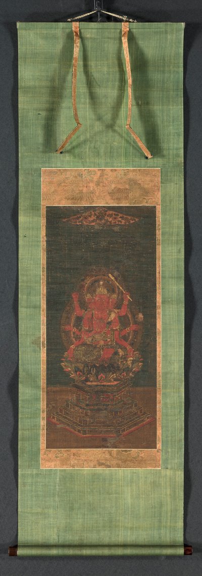 Rey de la Sabiduría de la Pasión (Aizen Myōō) de Unknown artist
