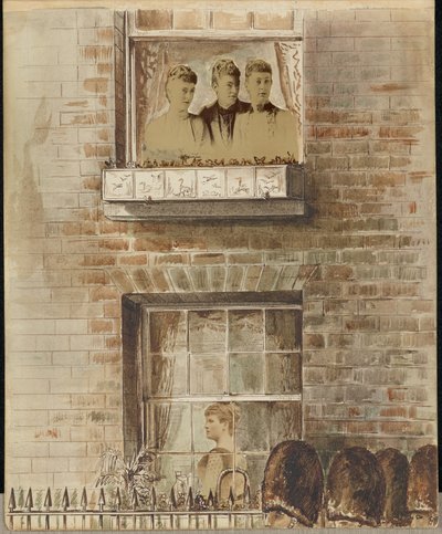 [Mujeres en sus ventanas] de Unknown artist