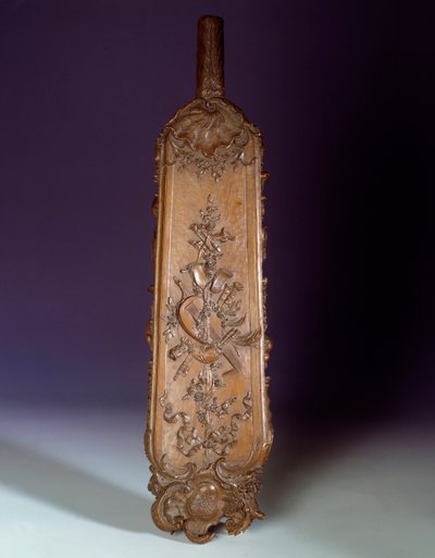 Rallador de madera para tabaco. 1735. París, artes decorativas de Unknown artist