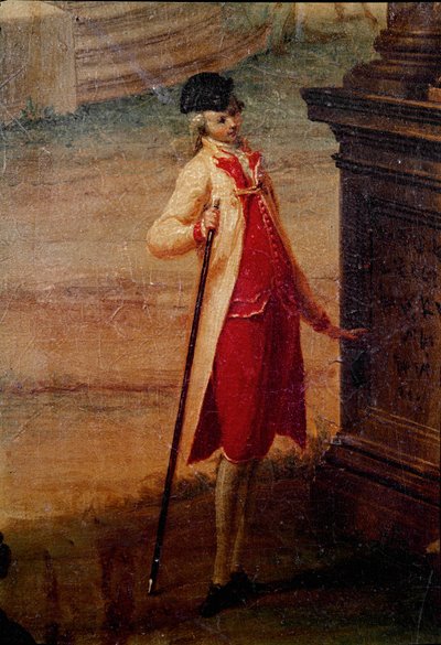 Joven de la aristocracia veneciana (detalle) de Unknown artist