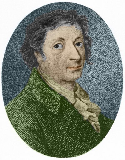 Retrato de Franz Karl Achard. Químico alemán de origen francés (1753-1821) de Unknown artist