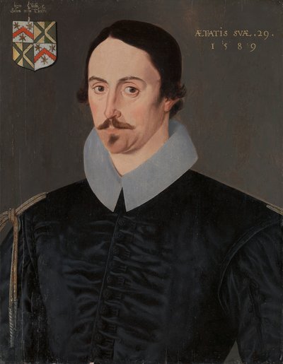 Un hombre desconocido, de 29 años, posiblemente de la familia Kempe de Unknown artist, sixteenth century