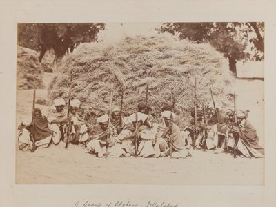 Hombres afganos, Jalalabad de Unknown photographer
