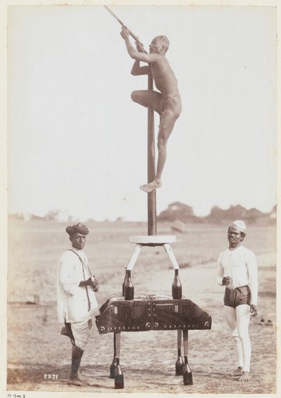 Ejercicios atléticos en el Campamento de Ejercicios de Delhi de Unknown photographer