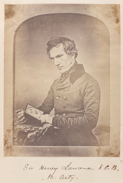 General de Brigada Sir Henry Montgomery Lawrence KCB de Unknown photographer