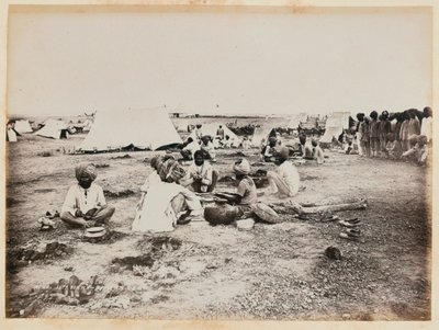 Campamento de la 15ª Infantería Nativa (Bengala), Fuerza de Campo de Suakin de Unknown photographer