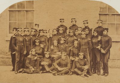 Cadetes de la Compañía de las Indias Orientales, Addiscombe de Unknown photographer