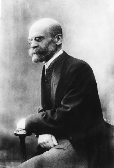 Emile Durkheim (1858-1917), sociólogo francés. de Unknown photographer