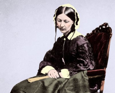 Florence Nightingale (1820-1910) de Unknown photographer
