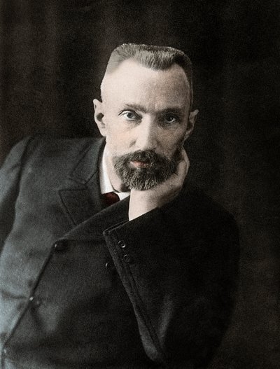 Físico francés Pierre Curie - Retrato de Pierre Curie (1859-1906), físico francés de Unknown photographer
