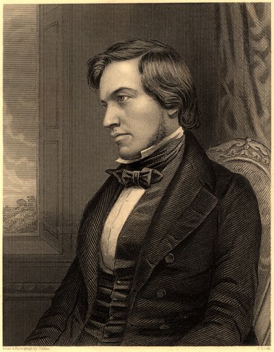 "George Fownes (1815-1849). Químico británico, c.1860 (grabado) de Unknown photographer