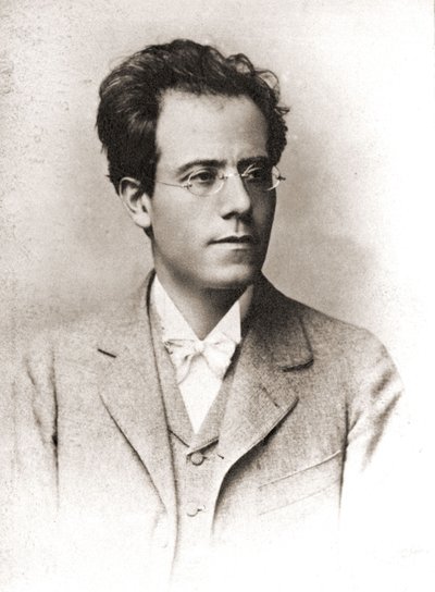 Gustav Mahler (1860 - 1911) de Unknown photographer