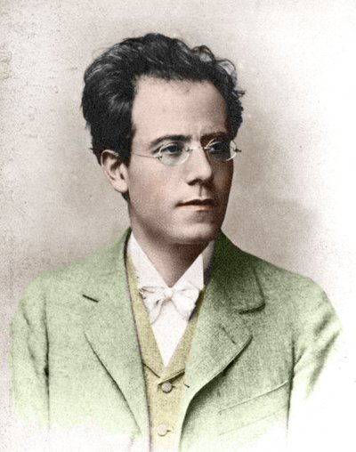 Gustav Mahler (1860 - 1911) de Unknown photographer