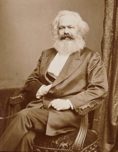 Karl Marx (fotografía) de Unknown photographer